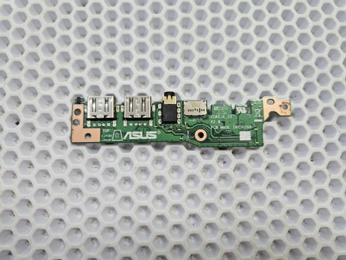 Дочерняя плата с разъемами USB, аудио, micro SD 90NB0N10-R10010 для ноутбука Asus VivoBook X509J