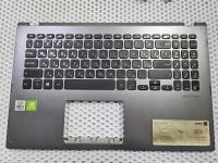 Верхняя часть корпуса (Топкейс) для ноутбука Asus VivoBook X509J серый, с клавиатурой 39XKRTAJN60 (потертости, царапины, сколы)