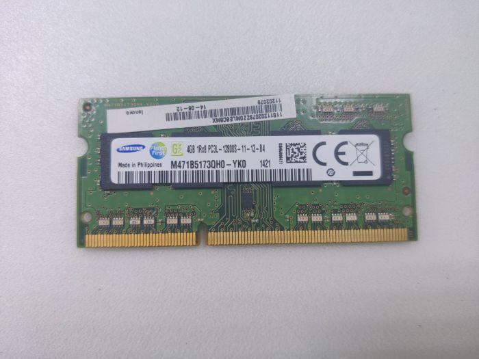 Оперативная память Samsung M471B5173QH0-YK0 DDR3L SODIMM 4 гб 1600мгц  бу