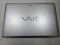Крышка матрицы для ноутбука Sony Vaio vpcec 91111V серебро (царапины)