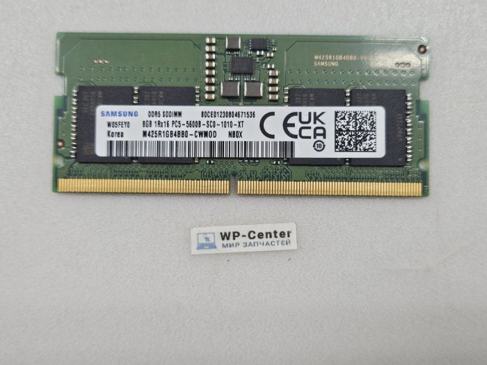 Оперативная память Samsung SODIMM 8GB DDR5 5600 МГц M425R1GB4BB0-CWM0D б/у