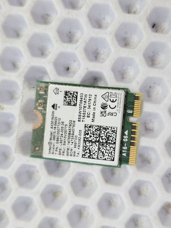 Модуль wi-fi ax201ngw  для MSI Modern 14 C12M-233XRU