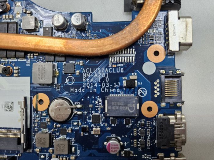 Материнская плата ACLU5/ACLU6 NM-A281 для Lenovo G50-45 AMD E1-6010