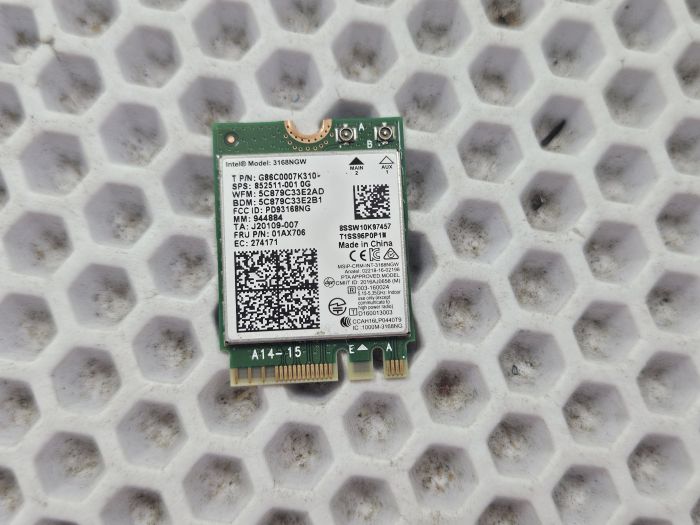 Модуль wi-fi 3168NGW для ноутбука Maibenben XiaoMai 5