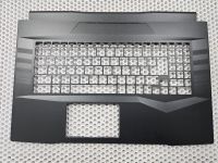 Верхняя часть корпуса (топкейс) для MSI GL76 черный, без клавиатуры
