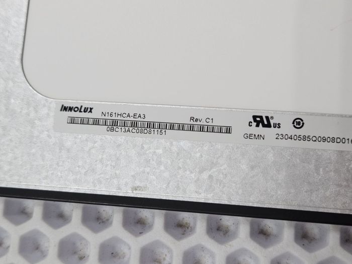 Матрица для ноутбука N161HCA-EAC Rev.C1 /30 Pin eDP/1920x1080/AAS/матовое/без креплений