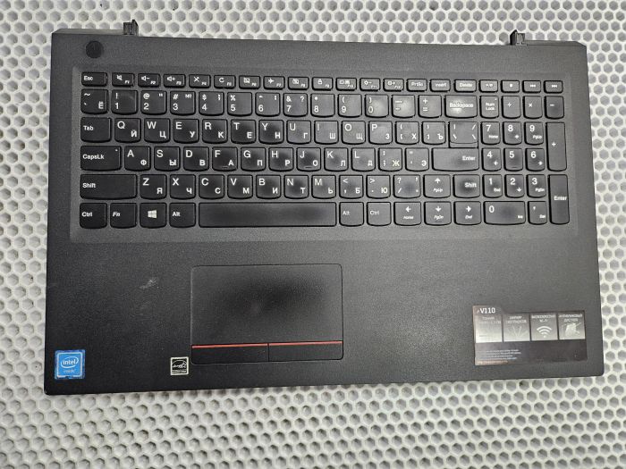 Верхняя часть корпуса (топкейс) Lenovo V110-15 V110-15ISK 460.08B03.0023 5CB0L78347 сломано 2 футорки