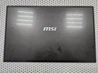 Крышка матрицы для MSI GE620 6G2A712P черная, мелкие царапины