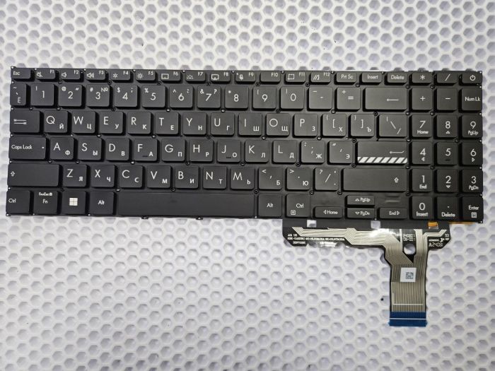 Клавиатура для Asus VivoBook Go 15 E1504FA с подсветкой