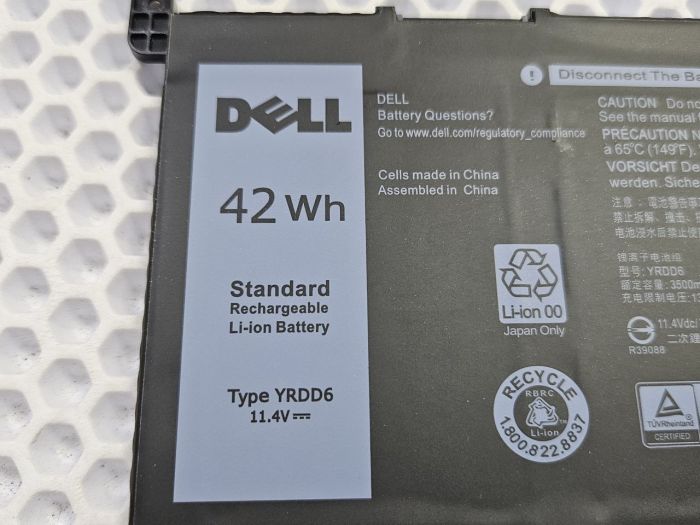 Аккумулятор YRDD6 для ноутбуков Dell