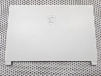 Крышка матрицы 307562A312HG0 для MSI Stealth 15M A11SEK (MS-1562) металл, белая