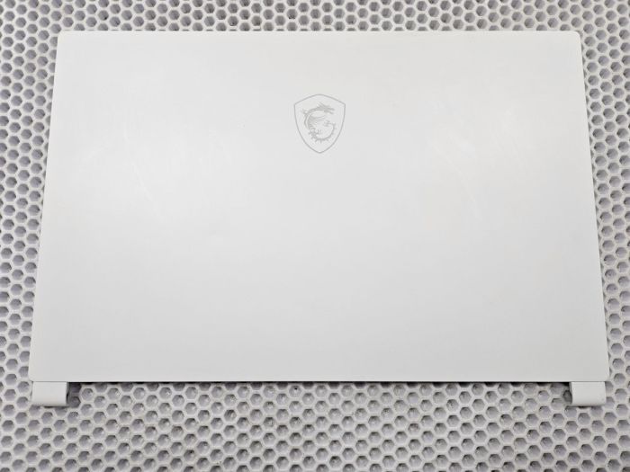 Крышка матрицы 307562A312HG0 для MSI Stealth 15M A11SEK (MS-1562) металл, белая