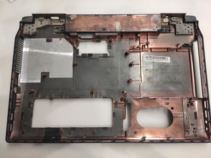 Нижняя часть корпуса (поддон) Asus N53D N53T 13GN1Q5AP0101 крепления целые (без резиновых ножек)