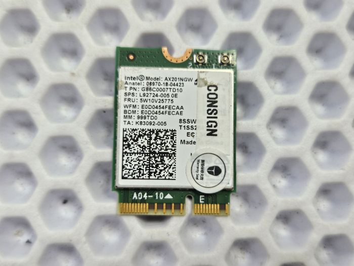 Модуль wi-fi AX201NGW для ноутбука Thunderobot 911 MT Pro D