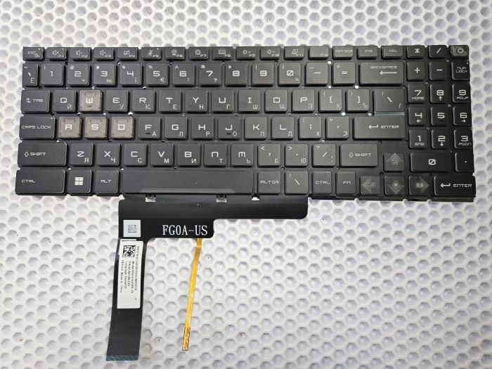 Клавиатура для MSI Katana 17 B12VEK с RGB подсветкой