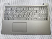 Верхняя часть корпуса (топкейс) для Lenovo 330S-15 с клавиатурой и тачпадом, серый (круглый разъем питания)