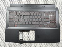 Верхняя часть корпуса (топкейс) с клавиатурой для MSI Katana GF66 11UD с красной подсветкой