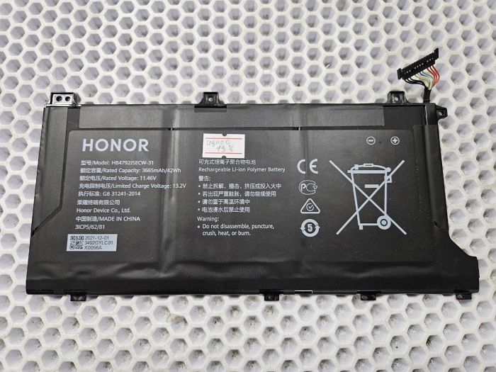 Аккумулятор для ноутбука Huawei Matebook D15 (HB4692J5ECW-31) бу, ориг, износ 13%