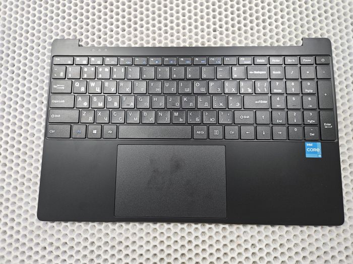 Верхняя часть корпуса (топкейс) с клавиатурой для Azerty RBI-4520, черный