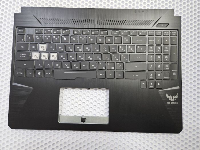 Верхняя часть корпуса (топкейс) для ASUS TUF Gaming FX505 с клавиатурой RGB