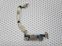 Дочерняя плата с разъемами USB, cardrider, кнопкой включечения NS-D472 для Lenovo 3 15ITL6 со шлейфом