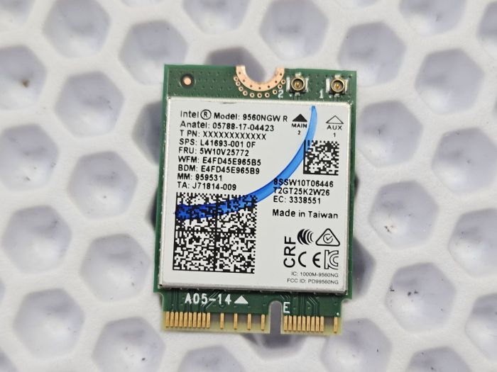 Модуль wi-fi 9560NGW для ноутбука Lenovo 3 15ITL6