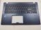 Верхняя часть корпуса (топкейс) 3BBK4TAJN90 с клавиатурой ноутбука ASUS L510M синий