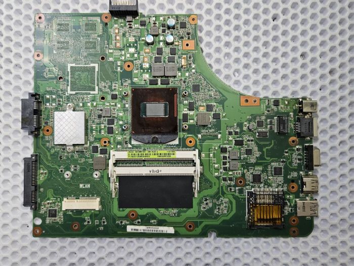 Материнская плата Asus K53SD rev. 2.3 без видеочипа, заменен разъем питания