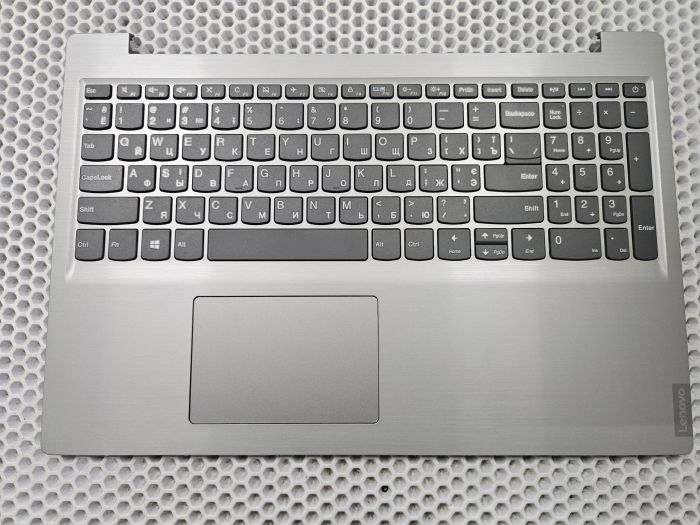 Топкейс (верхняя часть корпуса) Lenovo S145-15IIL с клавиатурой, серебро