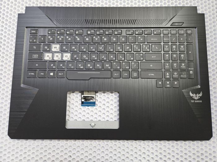 Верхняя часть корпуса (топкейс) с клавиатурой для ASUS TUF Gaming FX705 с RGB-подсветкой