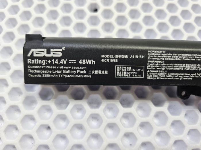 Аккумулятор для ноутбука Asus (A41N1611) GL553, GL553VD оригинал