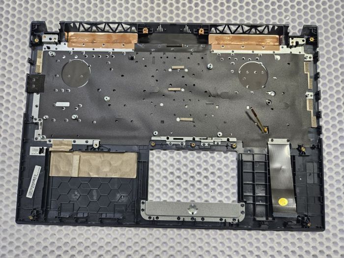 Верхняя часть корпуса (топкейс) с клавиатурой для Asus X571GT синий