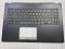 Верхняя часть корпуса (топкейс) с клавиатурой для Asus X571GT синий