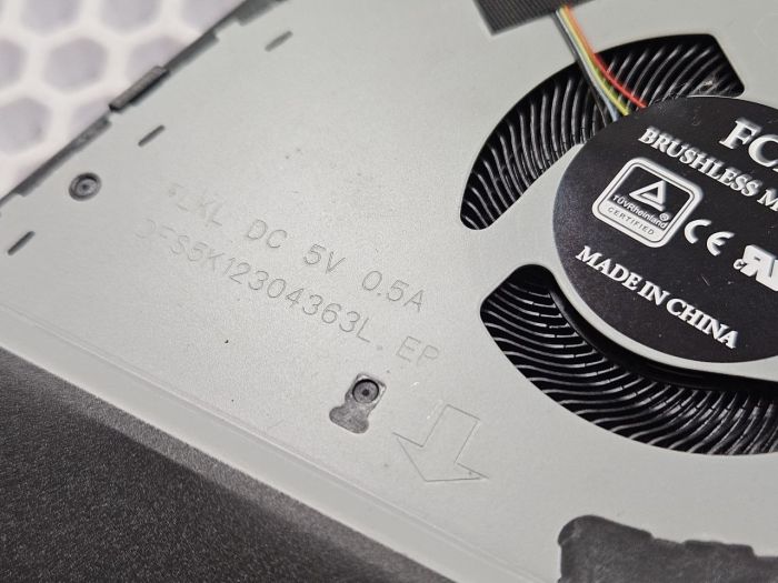 Вентилятор ASUS G531 G731 CPU 5V
