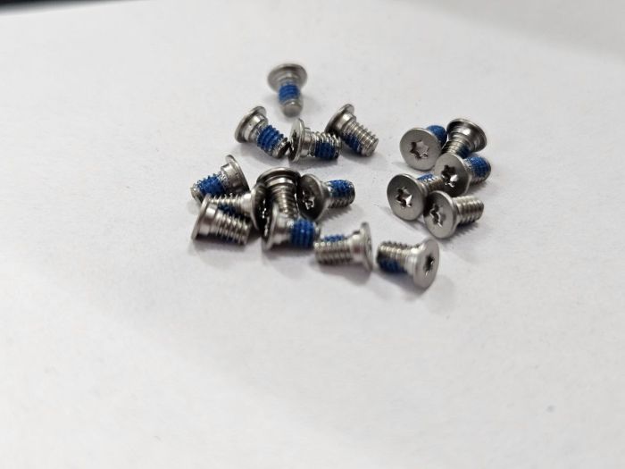 Болты для нижней части корпуса (поддона) Honor Huawei 14/15/16 серебристые