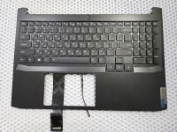 Верхняя часть корпуса (топкейс) для ноутбука Lenovo IdeaPad Gaming 3 15ACH6 , 15IHU6 с клавиатурой