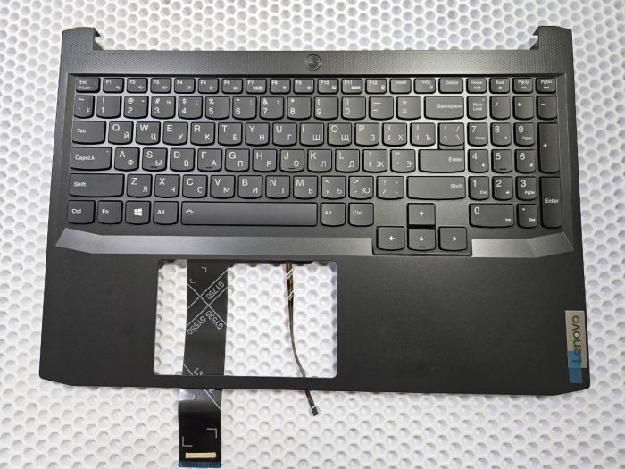 Верхняя часть корпуса (топкейс) для ноутбука Lenovo IdeaPad Gaming 3-15ACH6 , 15IHU6 с клавиатурой