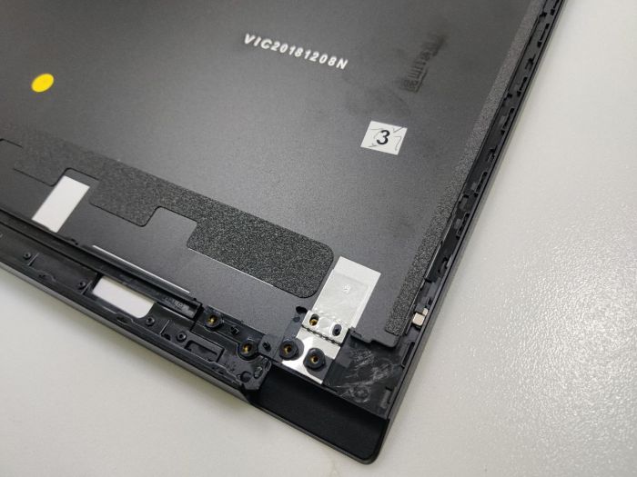 Крышка матрицы для ноутбука Lenovo Thinkpad E580 E585 E590 E595 01LW413 Чёрный