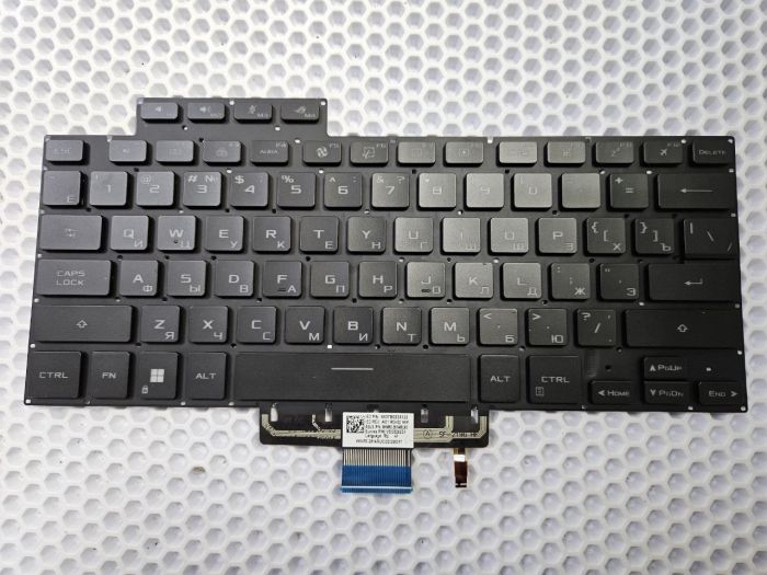 Клавиатура для Asus ROG Zephyrus G15 GA503QC черная с RGB подсветкой