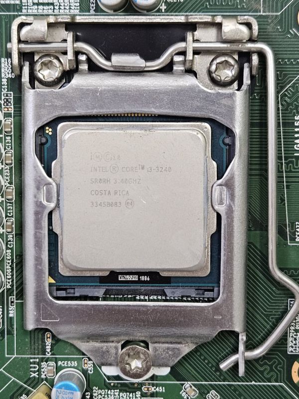 Материнская плата H-CUPERTINO-H61-UATX 3.20 LGA 1155 с процессором i3-3240