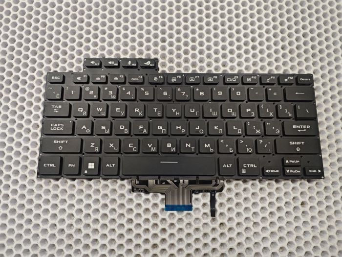 Клавиатура для Asus ROG Zephyrus G15 GA503QC черная с подсветкой
