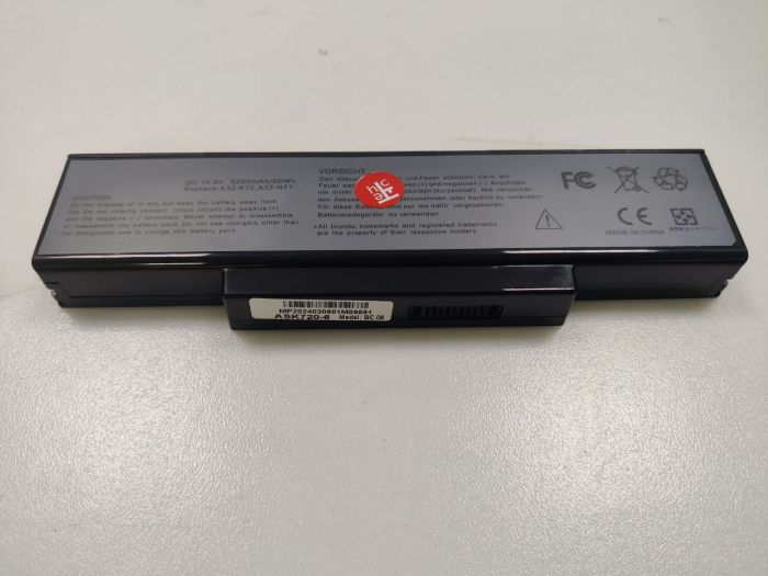 Аккумулятор для ноутбука Asus (A32-K72) K72, K73, N71 5200mAh