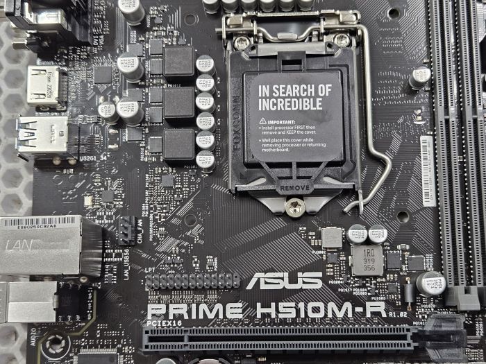 Материнская плата asus prime H510M-R-SI