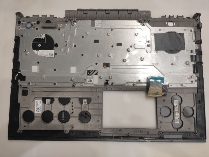 Верхняя часть корпуса (топкейс) Dell G5 5587 7577 7587 DP/N 0T7V30 нет 1 кнопки, без тачпада, крепления целы