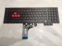 Клавиатура HP Omen 17-AN с подсветкой, новая красная клавиатура с подсветкой