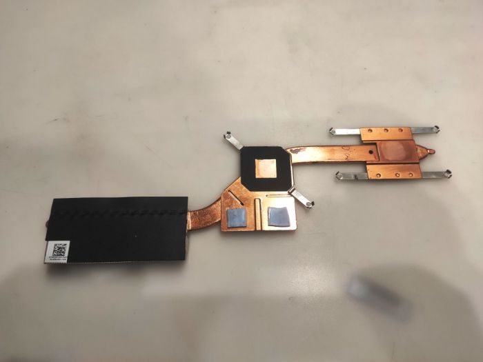 Радиатор системы охлаждения Acer A315-53 Acer Aspire A515 A515-51 AT20X0010A0 с плoщадкой видеочипа (Intel + nvidia)