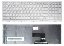 Клавиатура для ноутбука Sony VPC-EE белая