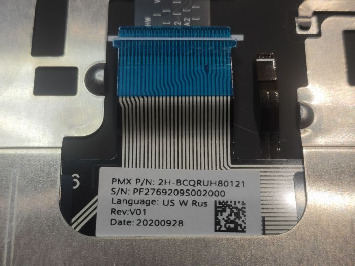 Клавиатура Honor matebook d14 с подсветкой, проверена, HUAWEI MagicBook Pro HBL-W19 HBL-W29 HLY-W29R  P/N 2H-BCQRUH80121  БУ, с разбора, продается с топкейсом, без тачпада, топкейс можно использовать, имеет небольшой изгиб