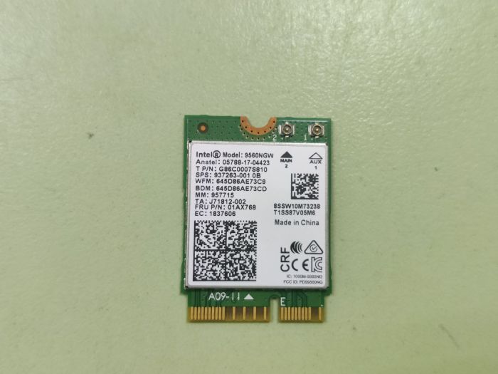 Модуль WiFi /Bluetooth Intel 9560NGW Acer Predator Helios 300 PH317-52