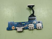 Дочерняя плата USB & VGA board Samsung NP305V1A (p/n BA92-08665A) REV 1.1